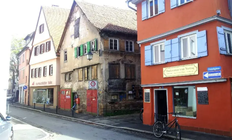 Historische Fachwerkhäuser in Tübingen